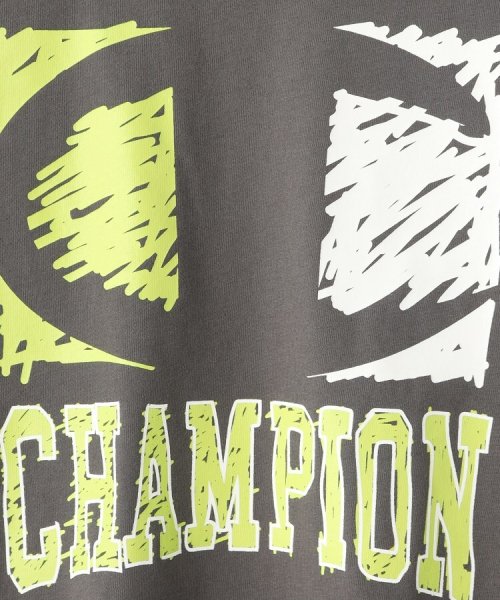 SHOO・LA・RUE(Kids) (シューラルーキッズ)/【Champion】ペイントロゴTシャツ/img06