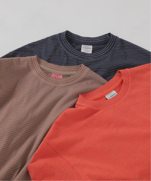 JOURNAL STANDARD relume Men's(ジャーナルスタンダード　レリューム　メンズ)/【米富繊維 / Yonetomi】別注 ガーメントダイ BORDER Tシャツ/img04