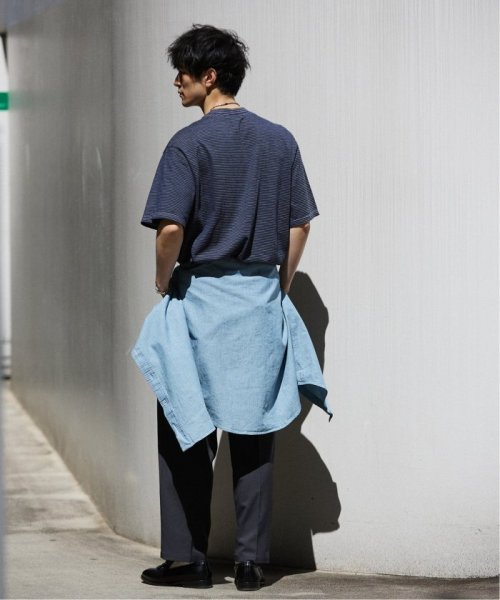 JOURNAL STANDARD relume Men's(ジャーナルスタンダード　レリューム　メンズ)/【米富繊維 / Yonetomi】別注 ガーメントダイ BORDER Tシャツ/img06