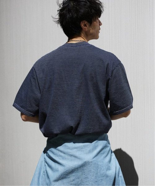 JOURNAL STANDARD relume Men's(ジャーナルスタンダード　レリューム　メンズ)/【米富繊維 / Yonetomi】別注 ガーメントダイ BORDER Tシャツ/img11