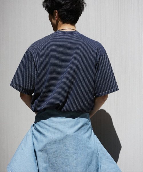 JOURNAL STANDARD relume Men's(ジャーナルスタンダード　レリューム　メンズ)/【米富繊維 / Yonetomi】別注 ガーメントダイ BORDER Tシャツ/img12