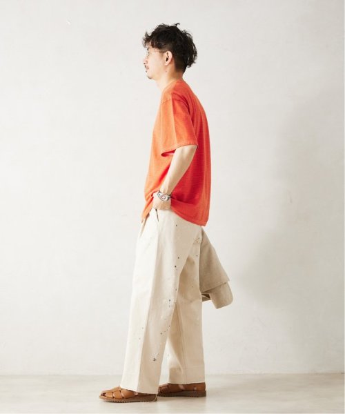 JOURNAL STANDARD relume Men's(ジャーナルスタンダード　レリューム　メンズ)/【米富繊維 / Yonetomi】別注 ガーメントダイ BORDER Tシャツ/img13