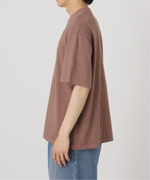 JOURNAL STANDARD relume Men's(ジャーナルスタンダード　レリューム　メンズ)/【米富繊維 / Yonetomi】別注 ガーメントダイ BORDER Tシャツ/img23