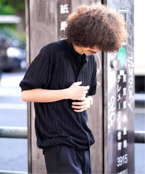 PULP(パルプ)/【ALLEGE / アレッジ】LINEN SS KNIT SHIRT/img01