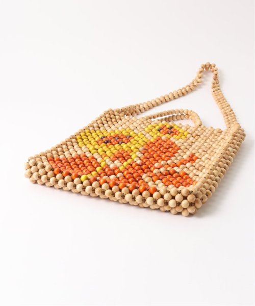 EDIFICE(エディフィス)/【CMMN SWDN / コモン スウェーデン】Wood Bead Large Tote Bag/img05