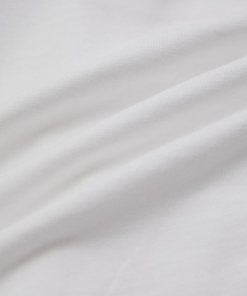 VIS(ビス)/【汗染み防止・洗える】フロントロゴ刺繍チビTシャツ/img21