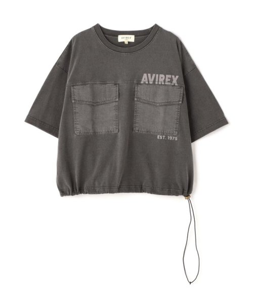 AVIREX(AVIREX)/FADE WASH MIL. T－SHIRT/フェイドウォッシュ ミリタリーTシャツ/img12