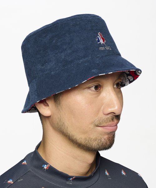 le coq sportif GOLF (ルコックスポルティフ（ゴルフ）)/シーズンモチーフリバーシブルハット/img01