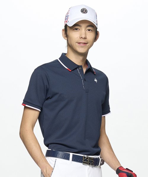 le coq sportif GOLF (ルコックスポルティフ（ゴルフ）)/【ストレッチフォーサー】ベーシックデザイン半袖ポロシャツ/img07