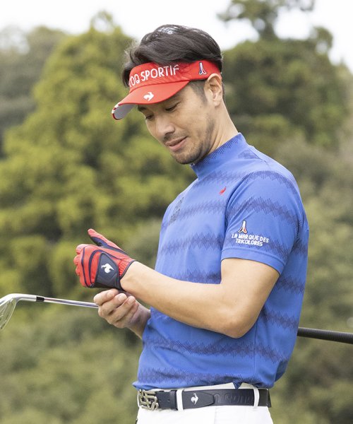 le coq sportif GOLF (ルコックスポルティフ（ゴルフ）)/【ストレッチフォーサー】ボーダー柄モックネックシャツ/img02