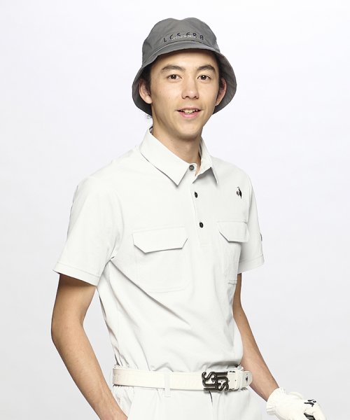 le coq sportif GOLF (ルコックスポルティフ（ゴルフ）)/ドビー半袖シャツ/img05