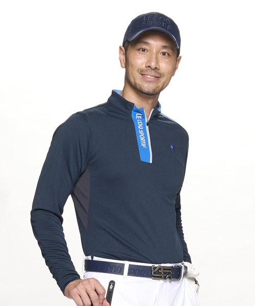 le coq sportif GOLF (ルコックスポルティフ（ゴルフ）)/ハーフジップ長袖シャツ/img04