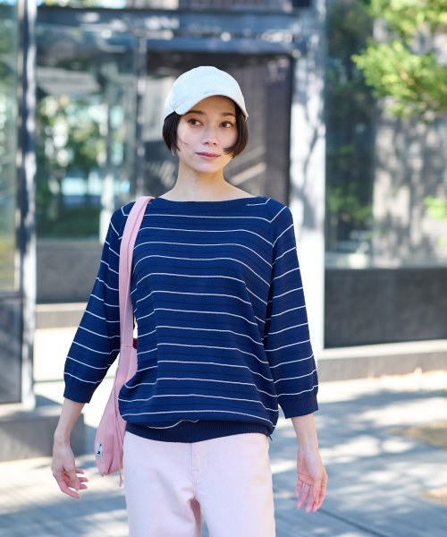 ボーダーニット【MUSETTI 】 