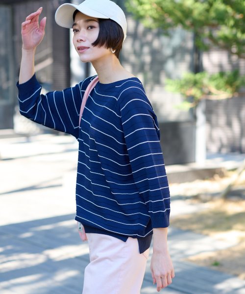 ボーダーニット【MUSETTI 】 