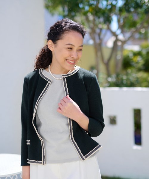 ニットジャケット【ANNE CLAIRE】 