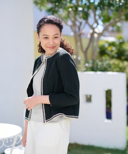 ニットジャケット【ANNE CLAIRE】 