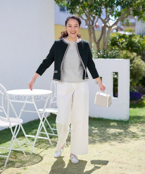 ニットジャケット【ANNE CLAIRE】 