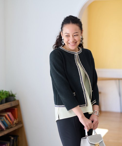 ニットジャケット【ANNE CLAIRE】 