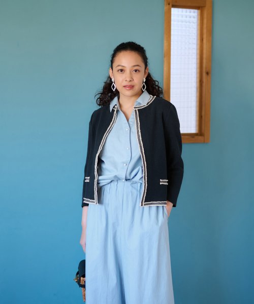 ニットジャケット【ANNE CLAIRE】 