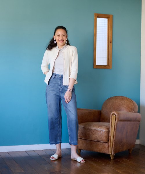 ニットジャケット【ANNE CLAIRE】 