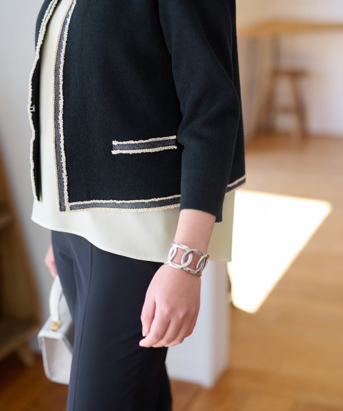 ニットジャケット【ANNE CLAIRE】 