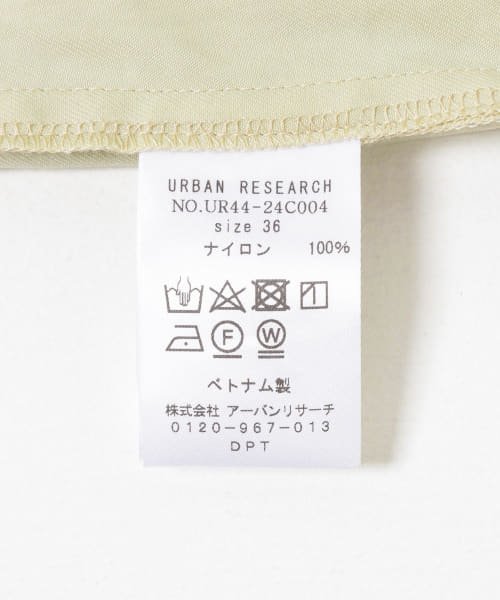 URBAN RESEARCH(アーバンリサーチ)/ソフトツイルタックワイドパンツ/img35