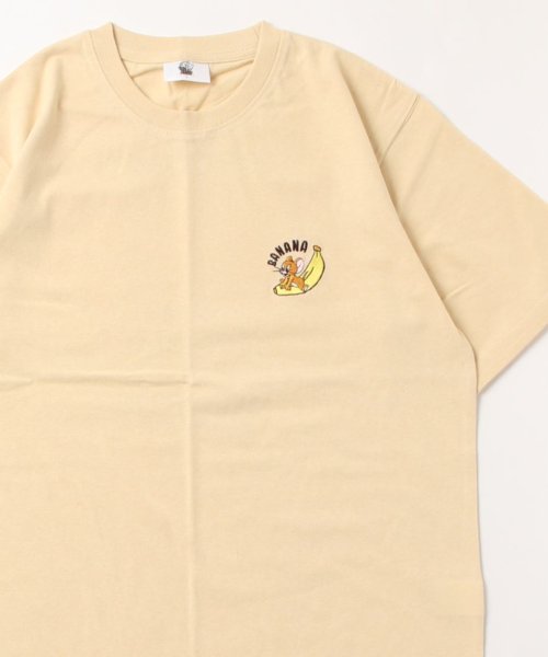 MARUKAWA(マルカワ)/Tom&Jerry/トムとジェリー ワンポイント 刺繍 半袖Tシャツ キャラクター Tシャツ メンズ レディース /img35