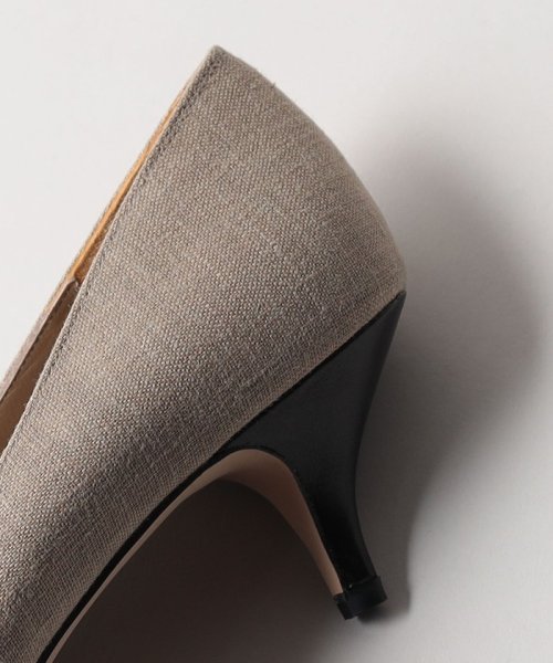 メタルループリボン パンプス55↑ あらかじめご了承ください