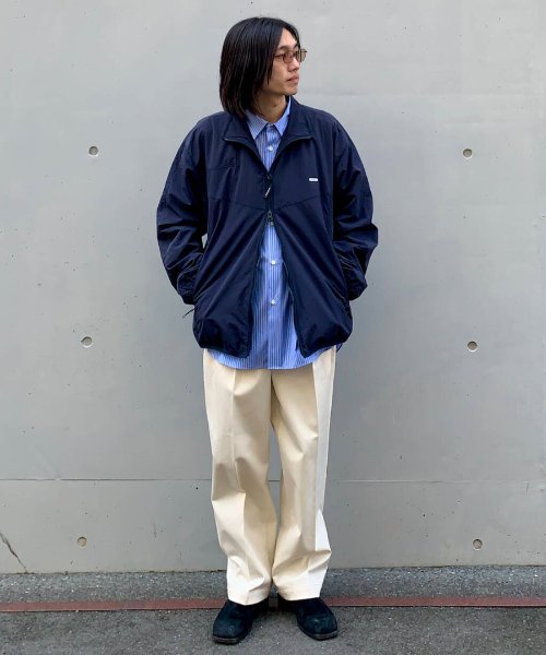 『別注』FARAH×URBAN RESEARCH　Nylon Zip Up Jacket 
