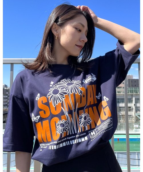 RAD CHAMP(ラッドチャンプ)/SUNDAY MORNING ビッグシルエットTシャツ/img21