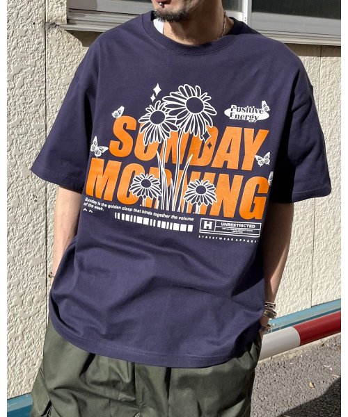 MODISH GAZE(モディッシュ ガゼ)/SUNDAY MORNING ビッグシルエットTシャツ/img24