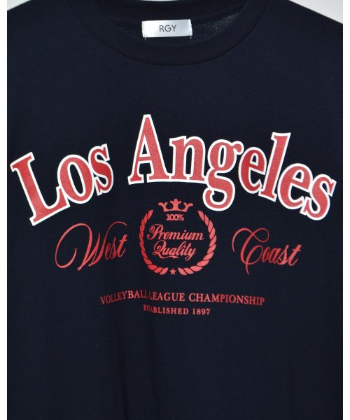 RAD CHAMP(ラッドチャンプ)/LOS ANGELES プリントTシャツ/img36