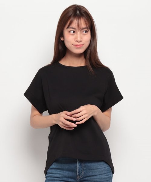 BENETTON (women)(ベネトン（レディース）)/クルーネックバックプリーツ半袖Tシャツ・カットソー/img04