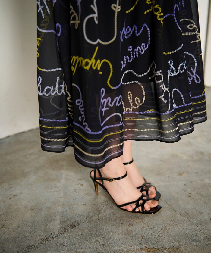 ロープロゴプリントワンピース(506014508)｜阪急百貨店公式通販