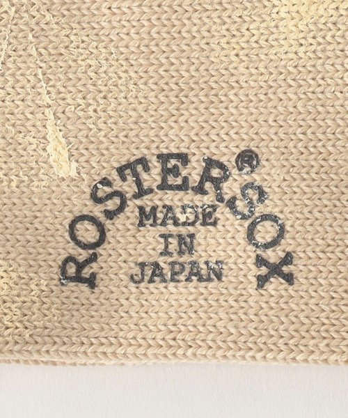 green label relaxing(グリーンレーベルリラクシング)/【別注】＜ROSTER SOX×green label relaxing＞ペイント ソックス/img06