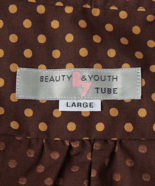 BEAUTY&YOUTH UNITED ARROWS(ビューティーアンドユース　ユナイテッドアローズ)/＜TUBE＞ ポルカドット ロングスリーブ シャツ/img08