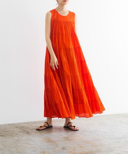 『一部WEB限定カラー』ティアードクリンクルワンピース 人気・おすすめ｜使いやすい・旅行におすすめ 品質保証 全国発送 在庫限り