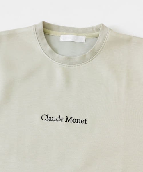 SENSE OF PLACE by URBAN RESEARCH(センスオブプレイス バイ アーバンリサーチ)/『別注』Claude Monet　グラフィックアートTシャツ(5分袖)A/img47