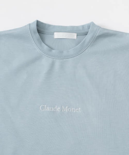 SENSE OF PLACE by URBAN RESEARCH(センスオブプレイス バイ アーバンリサーチ)/『別注』Claude Monet　グラフィックアートTシャツ(5分袖)B/img45