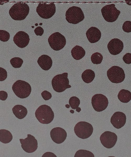 ポルカドット 長財布 がま口 