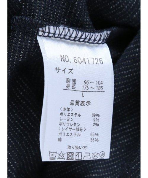 TAKA-Q(タカキュー)/さまになる フェイクレイヤード キーネック半袖Tシャツ/img30