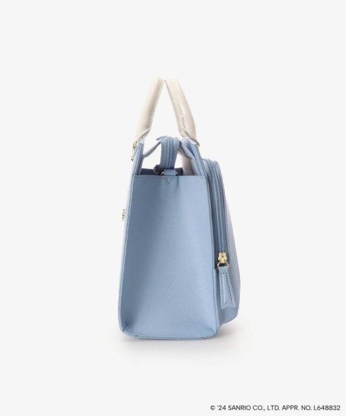 推し事》「シナモロール」コレクション クリアポケット付き バイカラー 