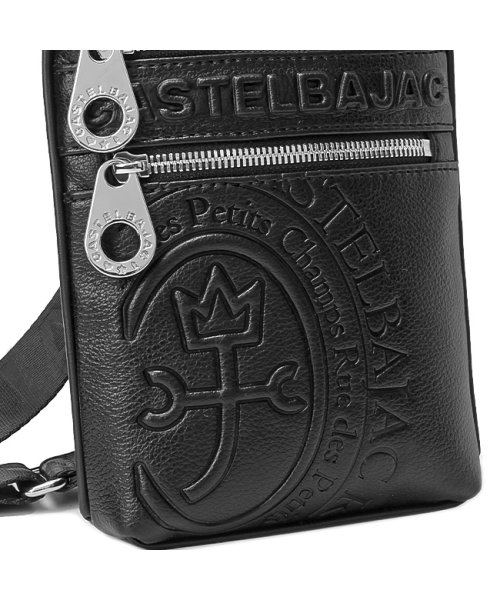 カステルバジャック ダナン バッグ ショルダーバッグ ショルダーポーチ メンズ レディース 斜めがけバッグ Danang CASTELBAJAC 45111 シンプルなデザインながらも 大胆で存在感のあるロゴが際立ち スタイリッシュな雰囲気を醸し出しています