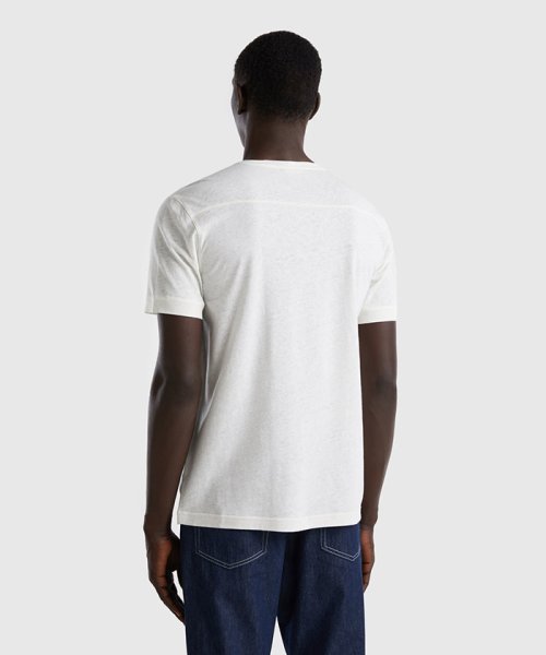 BENETTON (mens)(ベネトン（メンズ）)/クルーネック胸ポケット半袖Tシャツ・カットソー/img01