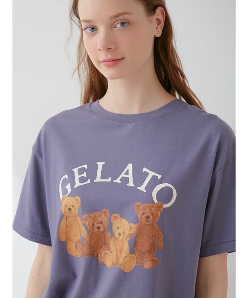 gelato pique(gelato pique)/ベアワンポイントTシャツ/img28