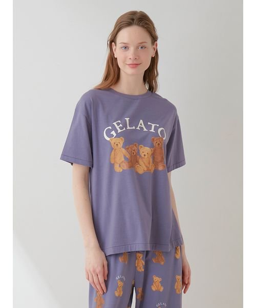 gelato pique(gelato pique)/ベアワンポイントTシャツ/img33