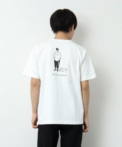 NOLLEY’S goodman(ノーリーズグッドマン)/【BARNS OUTFITTERS】別注タフネックTシャツ PARTNER/img05