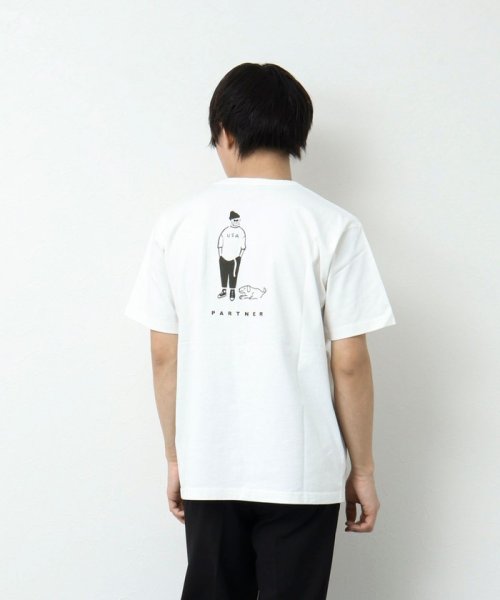 NOLLEY’S goodman(ノーリーズグッドマン)/【BARNS OUTFITTERS】別注タフネックTシャツ PARTNER/img10