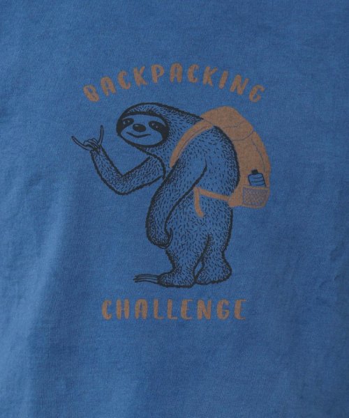 NOLLEY’S goodman(ノーリーズグッドマン)/BACKPACKING CHALLENGE フロントプリントTシャツ/img20