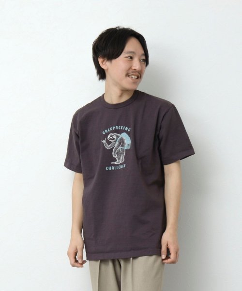 NOLLEY’S goodman(ノーリーズグッドマン)/BACKPACKING CHALLENGE フロントプリントTシャツ/img26